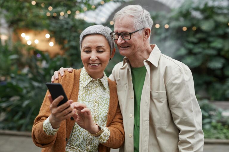 Elderly Couple calling The Cleaners